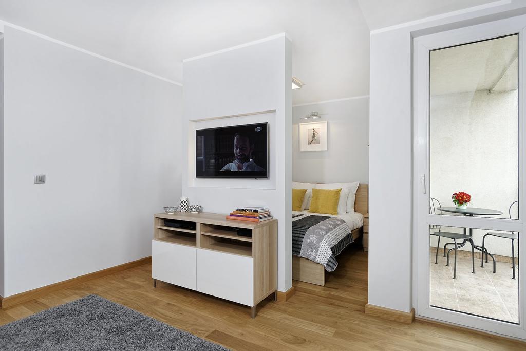 Apartment Powisle Solec Warschau Exterior foto